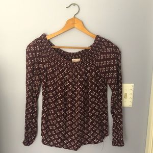 🦋Aeropostale maroon top🦋